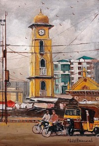 Abdul Hameed, 12 x 18 inch, Acrylic on Canvas, AC-ADHD-191